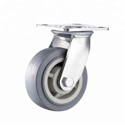 Cina Trolley Ball Bearing Height Trolley 8 Inch Load Capacity Universal Caster Wheel in vendita