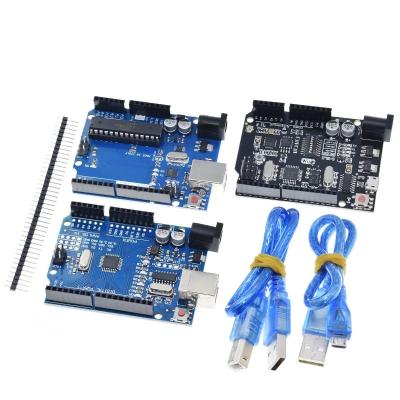 China - For UNO R3 Official Box ATMEGA16U2 / For UNO+WiFi R3 ATMEGA328P Original Chip CH340G For Arduino Development Board WeMos ESP8266 for sale