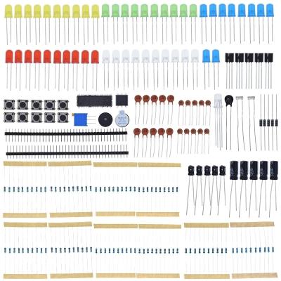 China - New Electronics Components Starter Core Kit for Arduino UNO MEGA2560 Raspberry Pi with LED Buzzer Capacitor Resistor for sale