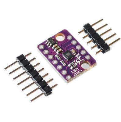 China - GY-LSM6DS3 LSM6DS3 accelerometer gyro included Digital 8kb fifo temperature sensor module SPI IIC I2C interface module 5V buffer for sale