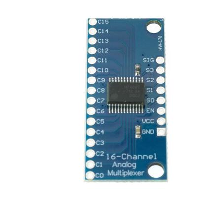 China - CD74HC4067 16-Channel Smart Electronics Multiplexer Breakout Board Module 1 Analog-Digital Order for sale