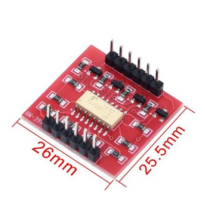 China - TLP281 4 Ch 4-Channel Optoisolator IC Module for Arduino Expansion Board High And Optocoupler Low Level Isolation 4 Channel for sale