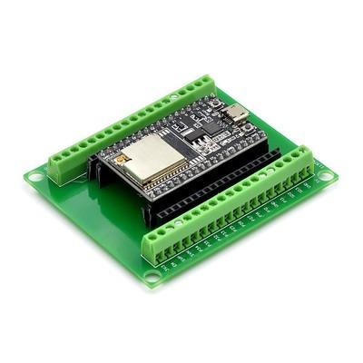 China - ESP-WROOM-32 GPIO 1 in 2 Microcontroller Development Board ESP32 Expansion Breakout Board for 38 PIN Narrow Version for sale