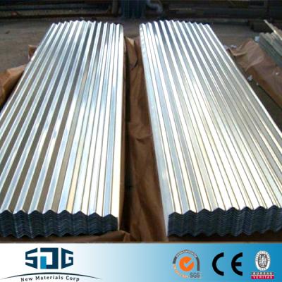 China dx51d GI GL corrugated sheet for building construction materials wall and roof materials for sale