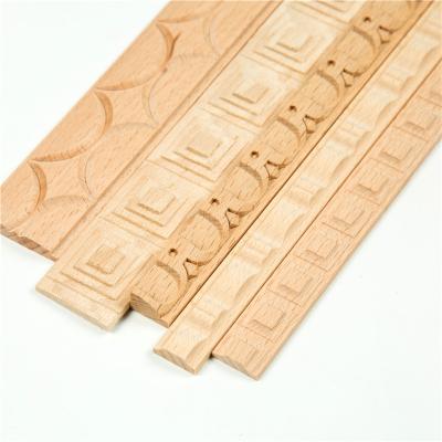 China Home Decoration Wood Hardware And Carved Molding Wood Trim Decorative Wood Trim for sale