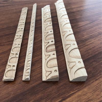 China Beech Wall Decor Wood Moldings Carving Beech Egg And Dart Wood Moldings for sale