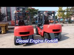 t20 diesel engine forklift 2000 kg rated load 550mm/s max lift speed