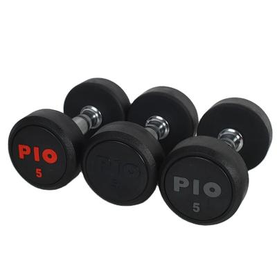 China Universal Gym Dumbbell Set Fitness Equipment Dumbbell Factory Rubber Dumbbell Set Universal for sale