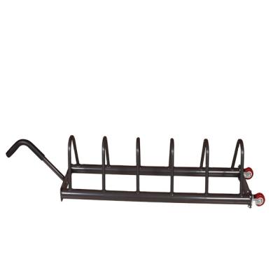 China Indoor Steel Frame Weight Plate Rack For Rack Barbell Weight Plate Rack for sale