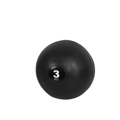 China High Quality PVC Universal 10-100lb Costom Logo Gym Black Slam Ball Fitness Gymnastic Exercise Ball for sale