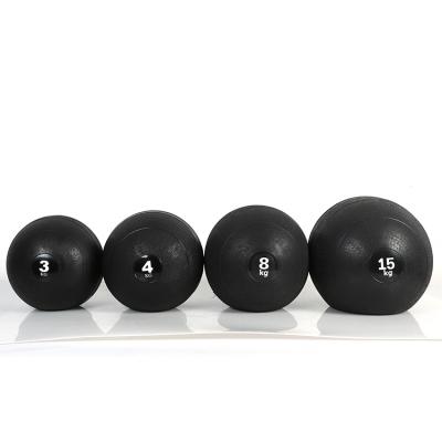 China Universal Customized Heavy Duty Fitness Exercise Gym PVC Sand Slam Hard Rubber Filling Ball for sale