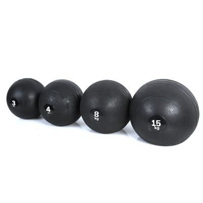 China Universal Wholesale Fitness Exercise Gym PVC Sand Slam Hard Rubber Filling Ball for sale