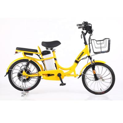 China Amazon Steel Popular Electric Scooter 250W 350W Electric Motor Brushless Bike for sale