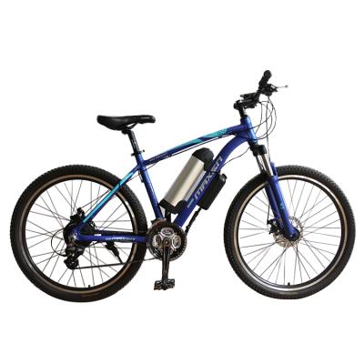 China 26 Inch 21 Speed ​​Economical Aluminum Alloy MTB Bicycle Electric Bike for sale