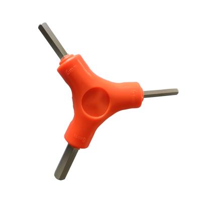 China Y Type Allen Wrench Spanner 3 in 1 Hex Wrench Wrench with Size H2.5-3-4mm H3-4-5mm H4-5-6mm H5-6-8mm Wrench-03 for sale