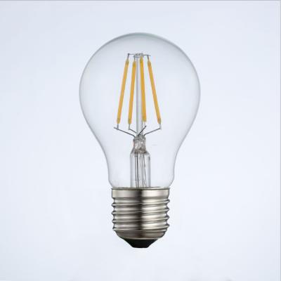 China Amazon Ebay A60 4W Dimmable Residential Hot Selling High Quality Filament LED Bulb Lights For Home Hotel for sale