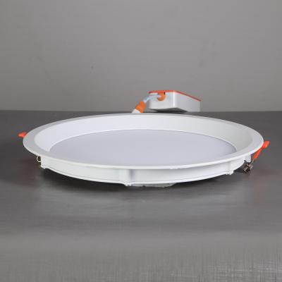 China 100lm/w 10w WW NW CW Light Indoor Hotel Downlight LED Downlight Lamp Home Fixture Round LED Panel Lights for sale