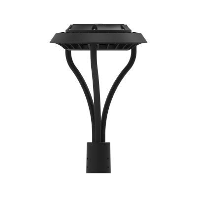 China Matrix Waterproof Outdoor Cast Aluminum ETL DLC 100W 150W 200W IP65 LED Post Pillar Top Head Lights 5000K 5 Year Warranty for sale