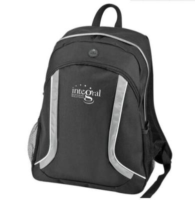 China Waterproof computer backpack and double mesh side pockets for sale