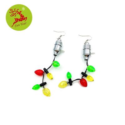 China Christmas Decoration LED Bulb String Light Small Fast Flashing Earring for sale