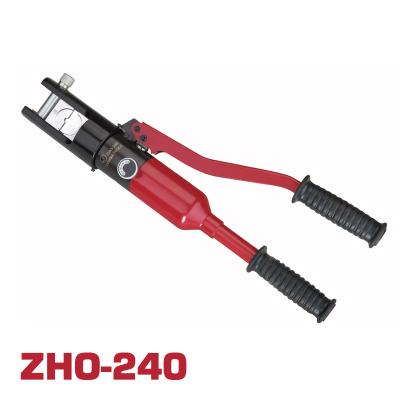 China Hand Swage Tools ZHO-240 Cable Terminal Tool Aluminum Terminal Hydraulic Manual Operated Connecting Crimping Pliers for sale