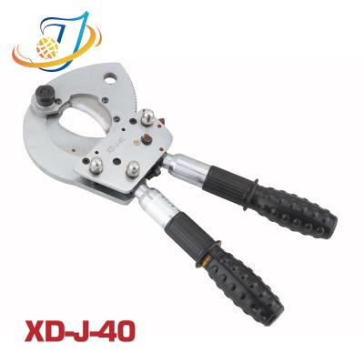 China XD-J-40 CUT Cable Cutting Tool Ratchet Cable Cutters With Manual Operation for sale