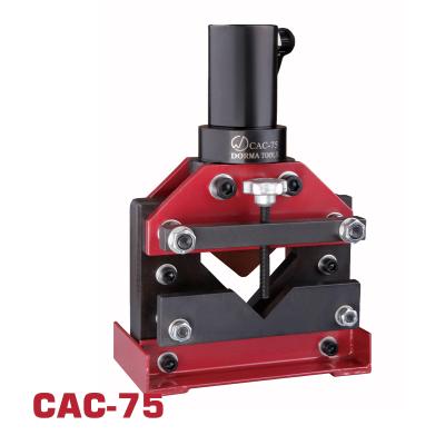 China CWC-75 Carbon Steel Hydraulic Angle Cutter Angle Iron Busbar Steel Cutting Machine Tool for sale