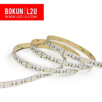 China Warm white LANDSCAPE 180 LED flexible strip light white+pure CCT, SMD2216 double color dimmable led strip light for sale