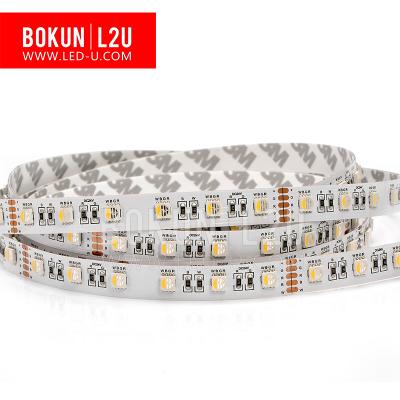 China Flexible LANDSCAPE Strip Light 60led/m SMD5050 RGBW 4in1 LED Strip Light LED Rope Light for sale