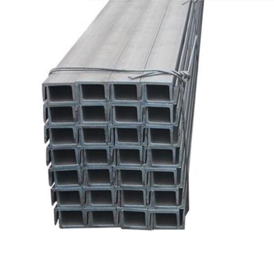 China Construction ASTM 201 202 304 316 stainless steel U and C channel steel profiles equal stainless steel channel for sale