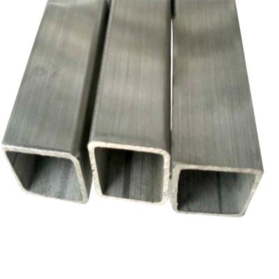 China Structure Low Carbon Steel Pipe Q195 Q215 Q235A Galvanized Square Pipe / Rectangular Steel Pipe Galvanized Anti Rust for sale