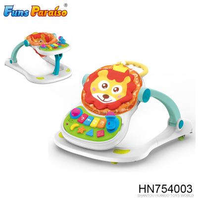 China 4 In 1 With Music Multifunction 4 In 1 Baby ABS Plastic Mini Walker Porcelain Dining Chair HN754003 for sale