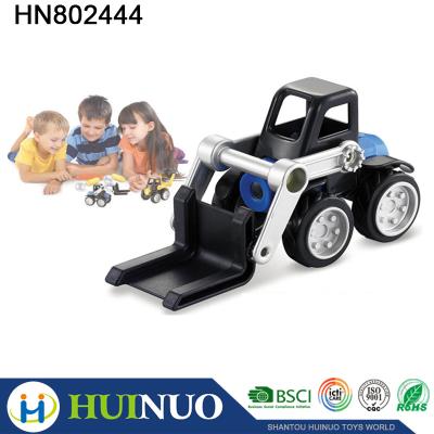 China DIY TOY Preschool Mini Truck Plastic Magnetic Blocks For Kids HN802444 for sale