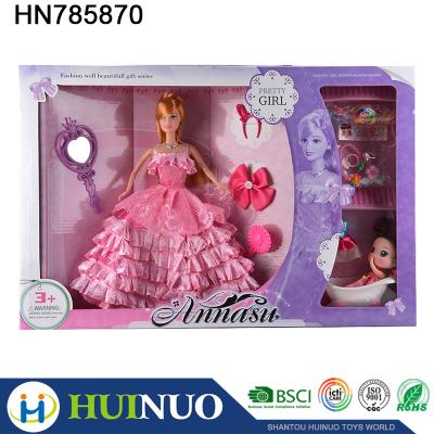 China DIY TOY 11 inch girl toy set set fashion princess doll for children HN785870 for sale