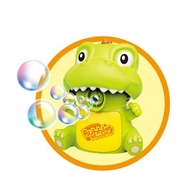 China Children Summer Animal Shape Frog Bubble Toys Electric Automatic Machine HN853003 Bubble (Electric/Manual) Control for sale