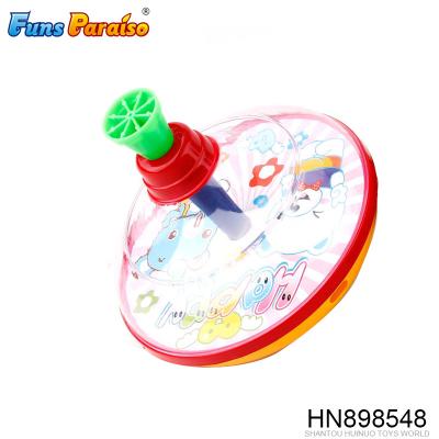 China Hand-Pull Pressure Hand-Pull Pressure Toy Spinning Toy Plastic Classic Top Gyro HN898548 for sale