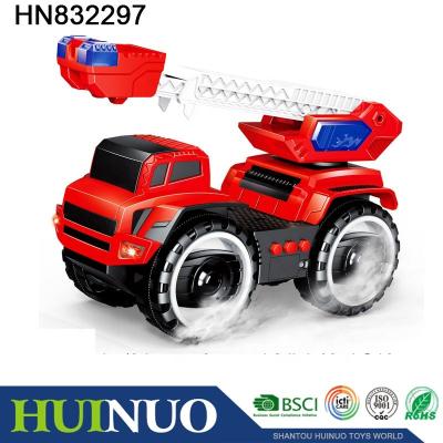 China Friction Toy New Arrive Plastic Friction Power Fire Truck Toy With Healthy And Light HN832297 for sale