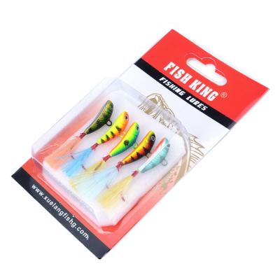 China OEM FishKing-IL047 Chaotian Plastic Bait Hook Fishing Tackle Lure Hook Seawater Artificial Lure Baits Fishing Tackle for sale