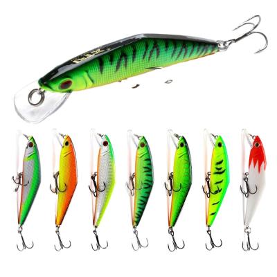 China Wholesale High Quality Plastic Bait Artificial Hard Lure FTK OEM FTK-HF017-85mm-13.5g Floating Topwater Fishing Minnow Lures for sale