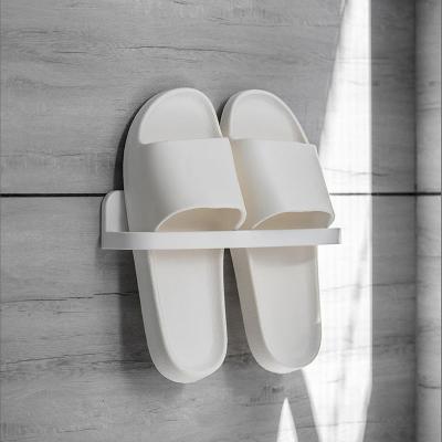 China Modern Hot Sales Bathroom Slippers Storage Rack Metal Floor Rack Slipper Shoe Rack for sale