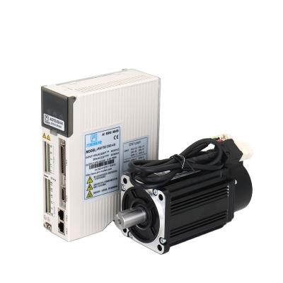 China JMC 750W 0.75kw 3000rpm 2.39N.m 80mm AC 220V Servo Motor Drive Kits JASD7502-2500+80JASM07230K-2500C with 3M Cable 2500 Cable JASD7502-2500+80JASM07230K-2500C for sale