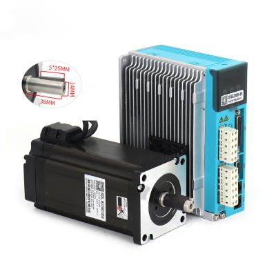 China JMC Nema34 3Phase 12N.m Close Loop Motor Driver 2000RPM Encoder Servo Motor Drive Hybrid Servo Stepper Kits 3HSS2208H+86J12156EC 3HSS2208H+86J12156EC for sale