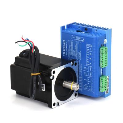 China JMC NEMA34 2 Phase 8N.m Stepper Motor And Driver Kits Match With 57/86/110 Motor For CNC Router Machine 86J18118-460+2DM860H 86J18118-460+2DM860H for sale