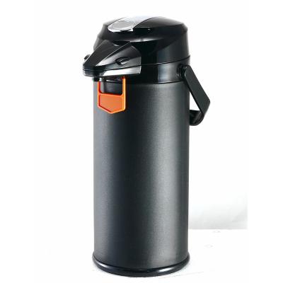 China PORTABLE 1.9L/2.2L/2.5L/3.0L Label Refill Airpot Thermos Glass Water Bottles Vacuum Flask Coffee Pot With Lever Lid for sale