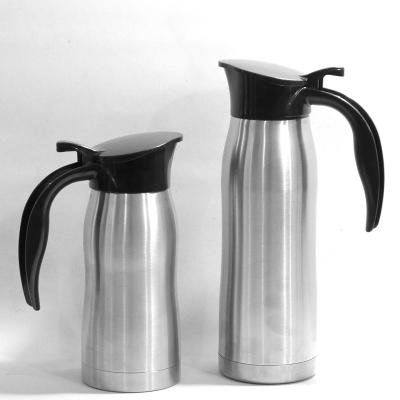 China 700ml and 1000ml Double Wall SS PORTABLE Stainless Steel Thermos Vacuum Insulated Coffee Maker Coffee Jug for sale