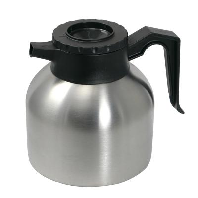 China PORTABLE Stainless Steel 1900ml/1.9L Vacuum Flask Thermal Carafe with Brew-thru Lid for Coffee Maker for sale