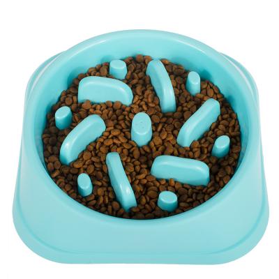 China Eco-Friendly Sustainable Non-Toxic Preventing Choking Dog Driver Consumptive Pet Bowl Slow Healthy Design Bowl For Slow Dog Pet Driver for sale