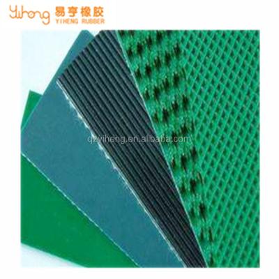 China High strength rubber conveyor belt from fabric and pvc/pu rubber professional manufacturer from China for sale