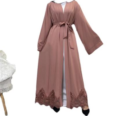 China New Fashion S0012 Embroidery Turkey Women Abaya Kaftan Low Moq Long Dress Breathable Casual Muslim Islamic Saudi Dubai Lady Modest Dress Stocks for sale