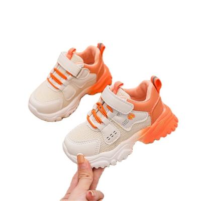 China Anti-slip Sports Shoes Breathable Anti-slip Basketball Children's Sports Running Sneakers Shoes for sale